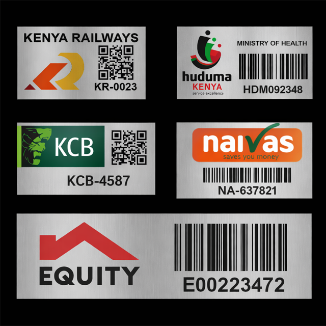 Barcodes and QR Code Labels