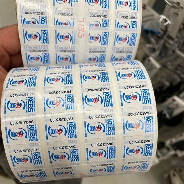KEBS UCR Sticker Labels by Signsotech